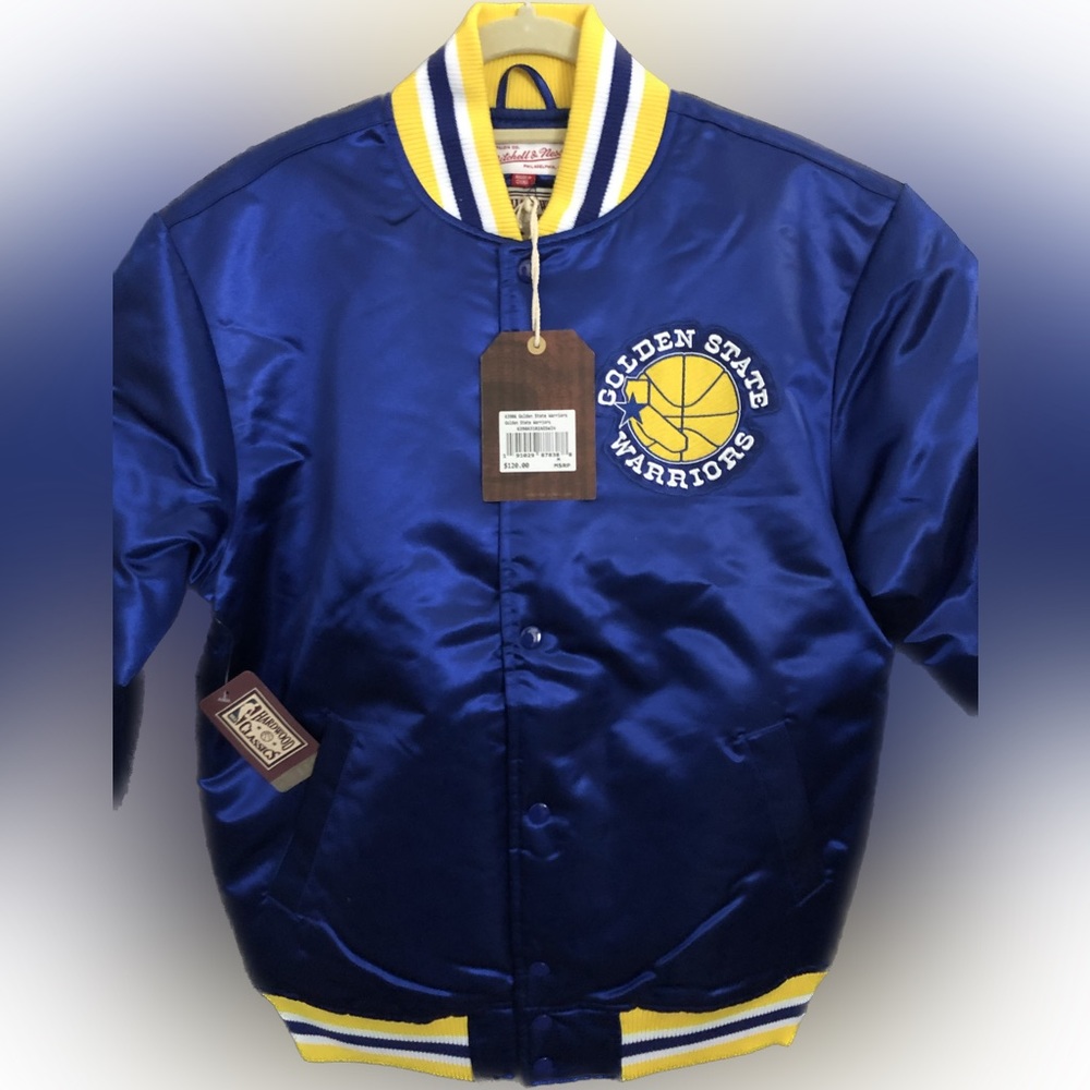 Mitchell & Ness: San Francisco Golden State Warriors Satin Jacket